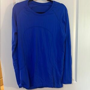 Lululemon Blue Long Sleeve Shirt